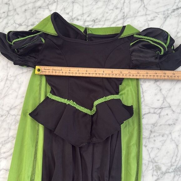 Wicked Witch Wizard of Oz Elphaba Dress Sz 6/7 - Picture 4 of 7